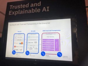 Trusted and explainable AI